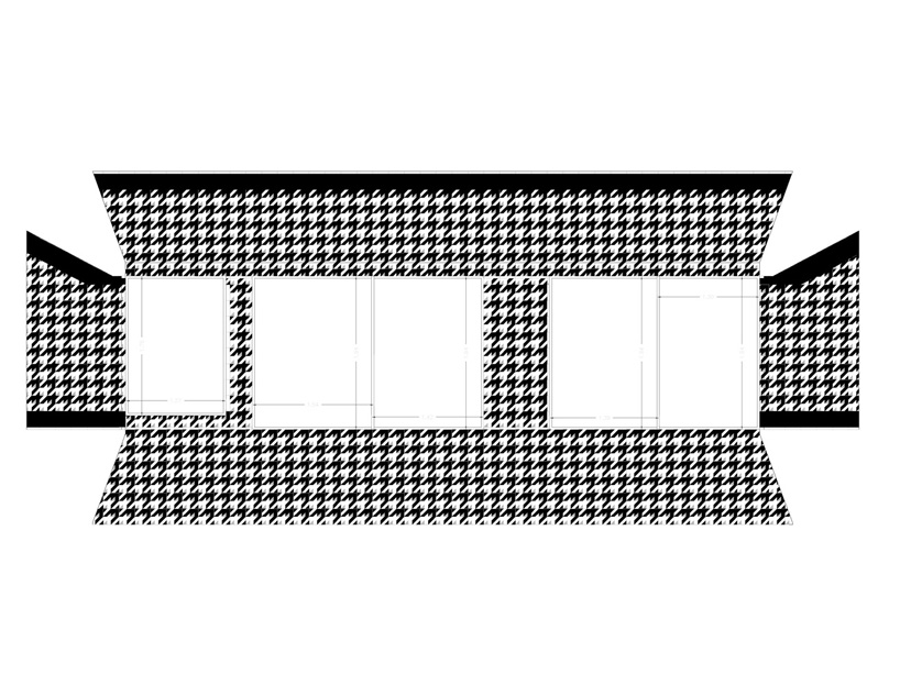 ROW studio tiles cuvier 83 building with houndstooth facade