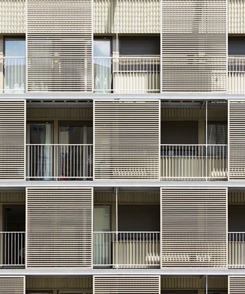atelier du pont revitalize social housing block with new facade