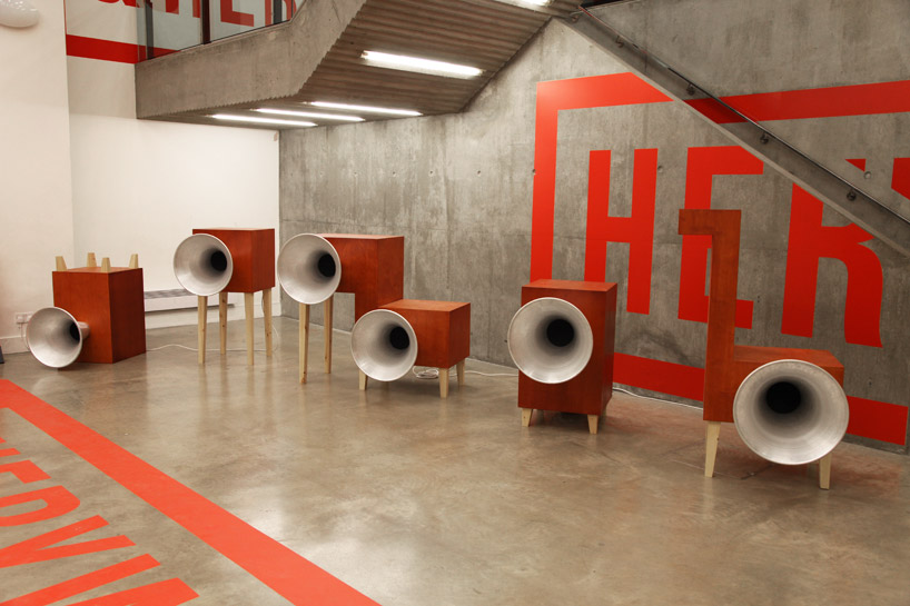 yuri suzuki: garden of russolo sound installation at V&A