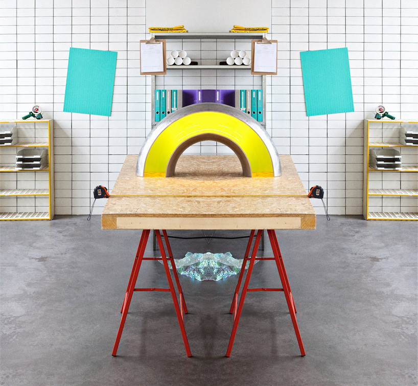 CONTRAST: experimental lighting by julien carretero for victor hunt