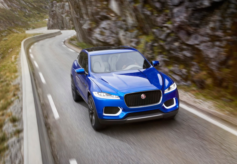 jaguar C-X17 crossover concept unveiled at frankfurt motor show