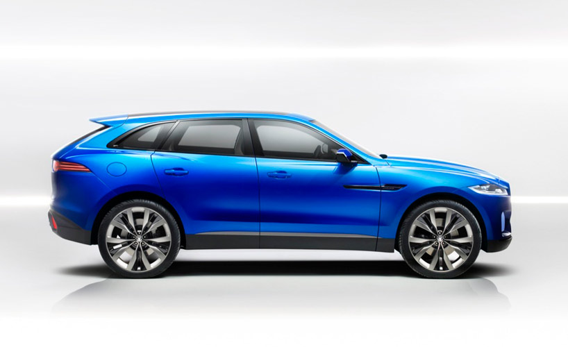 jaguar C-X17 crossover concept unveiled at frankfurt motor show