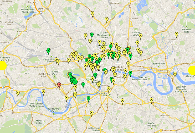 london design festival 2013 guide to our interactive map