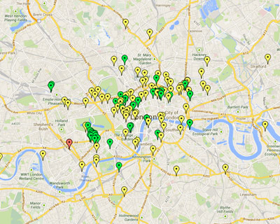 london design festival 2013 guide to our interactive map