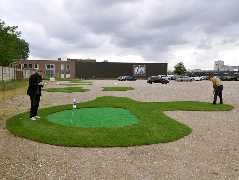 NL architects green the city with parking lot mini golf