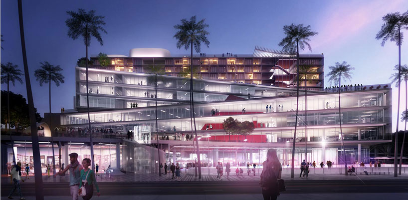 OMA santa monica plaza project is turned down