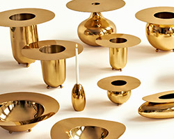 alex meitlis' brassware collection for hazorfim at LDF 2013