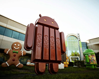 google and nestle announce android KitKat
