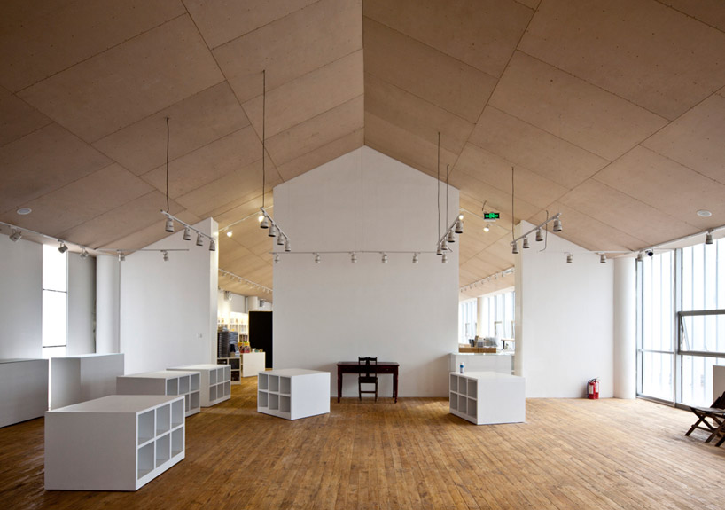 approach architecture studio fits a bookshop in a high-rise