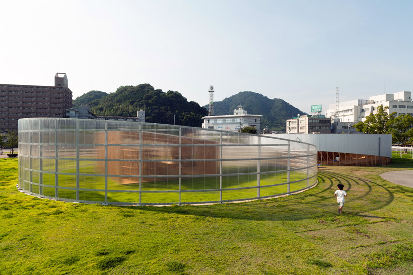 megumi matsubara & hiroi ariyama celebrate YCAM with korogaru pavilion