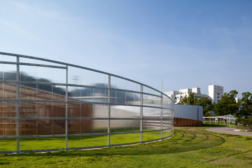 megumi matsubara & hiroi ariyama celebrate YCAM with korogaru pavilion