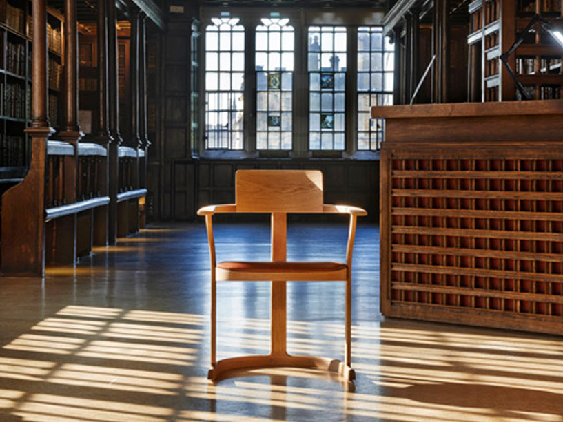 bodleian chairs by barber & osgerby grace oxford university's main library