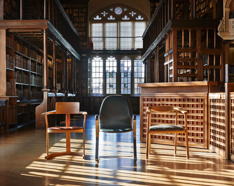 bodleian chairs by barber & osgerby grace oxford university's main library