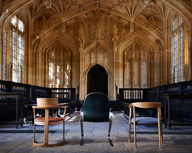 bodleian chairs by barber & osgerby grace oxford university's main library