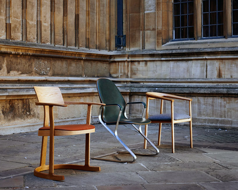 bodleian chairs by barber & osgerby grace oxford university's main library