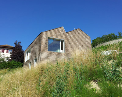 bunq architectes construct NCIS as a detached house