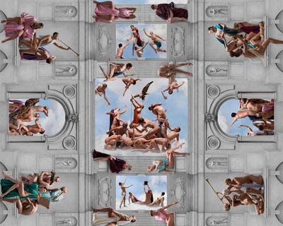 claudia rogge's human body photography looks like baroque art