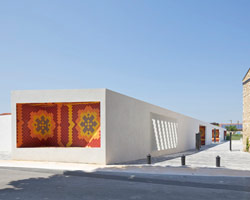 socially responsive pavilion and public square by comac 