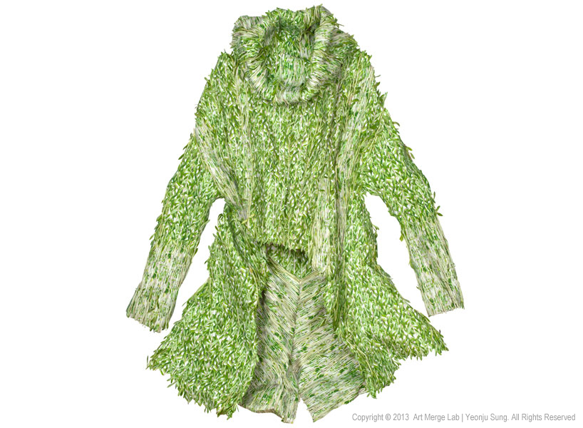 edible wearables as prints + projections by yeonju sung