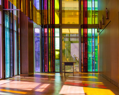 olson kundig architects flood gethsemane church in color