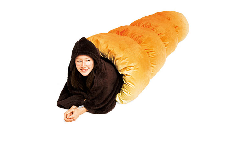 bread beds let you snuggle up like a bun in the oven