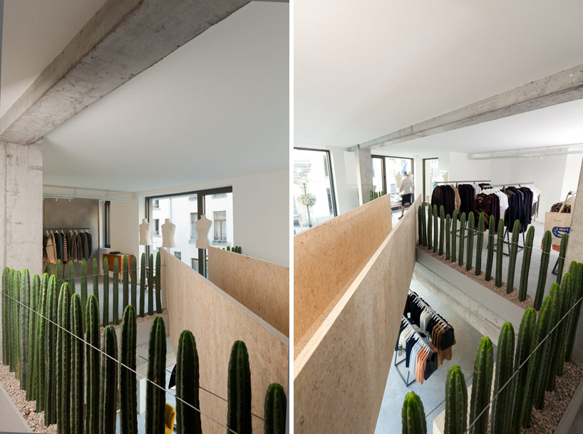 JDS architects design siblings factory store in brussels 