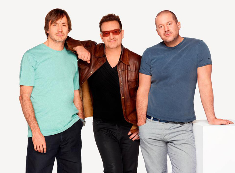 jonathan ive + marc newson collaborate with bono for (RED)