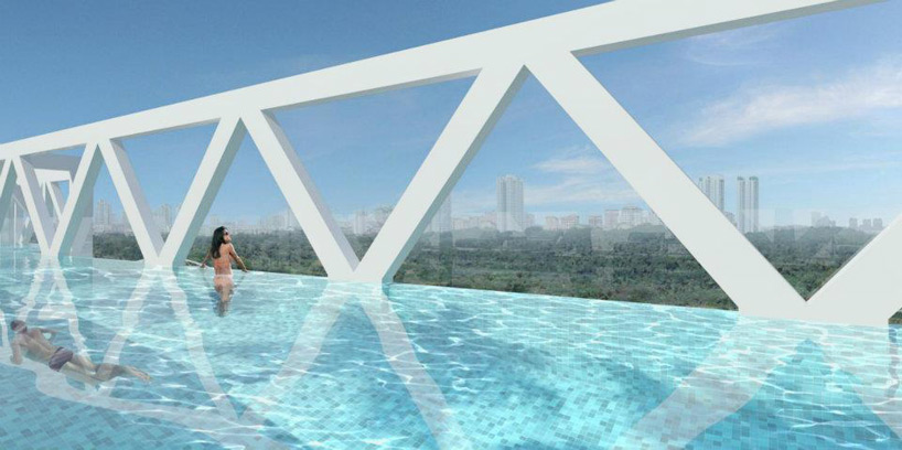 moshe safdie designs fractal-based sky habitat for singapore