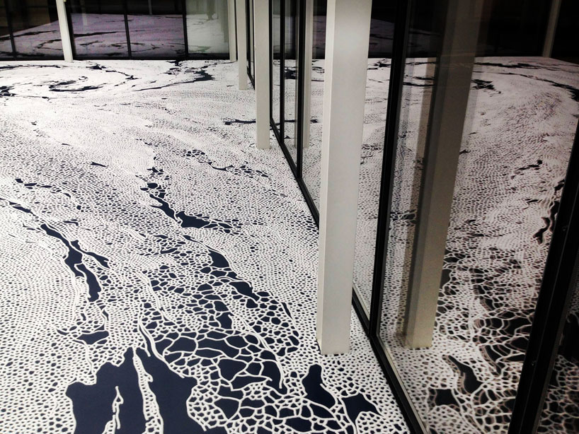 motoi yamamoto: floating garden composed from salt motoi yamamoto: floating garden composed from salt