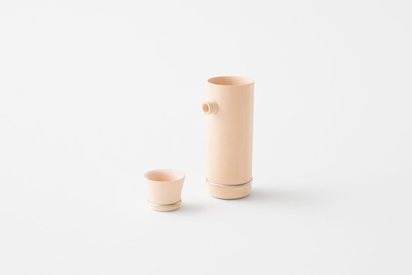 oke carafe, cup & bucket collection by nendo
