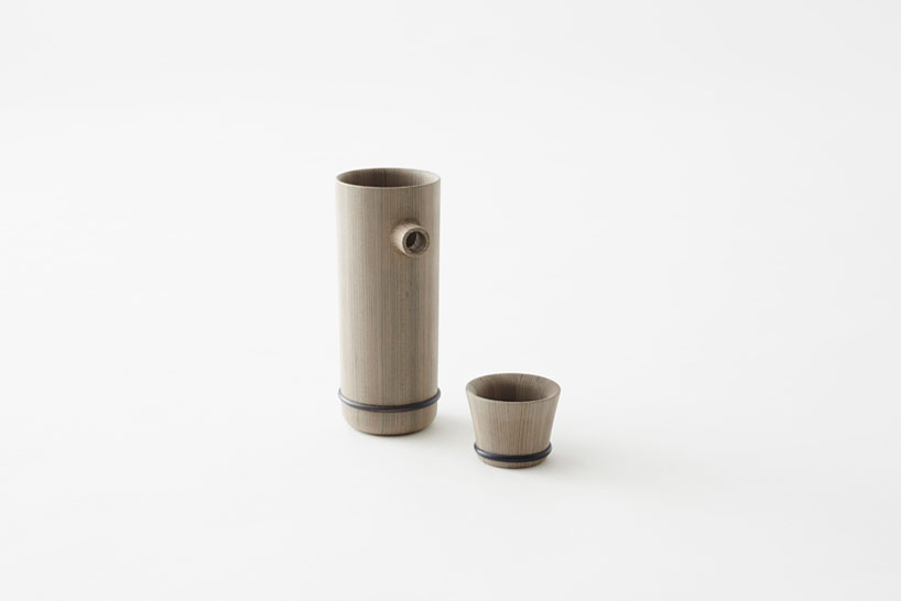 oke carafe, cup & bucket collection by nendo