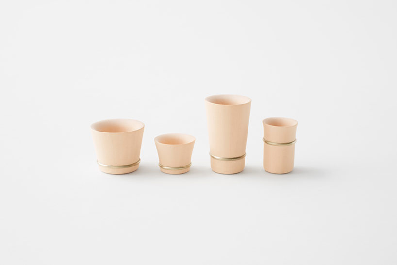 oke carafe, cup & bucket collection by nendo