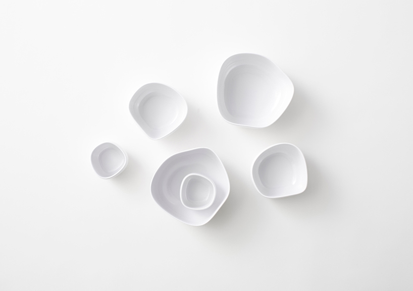 pebble bowls by nendo for italesse