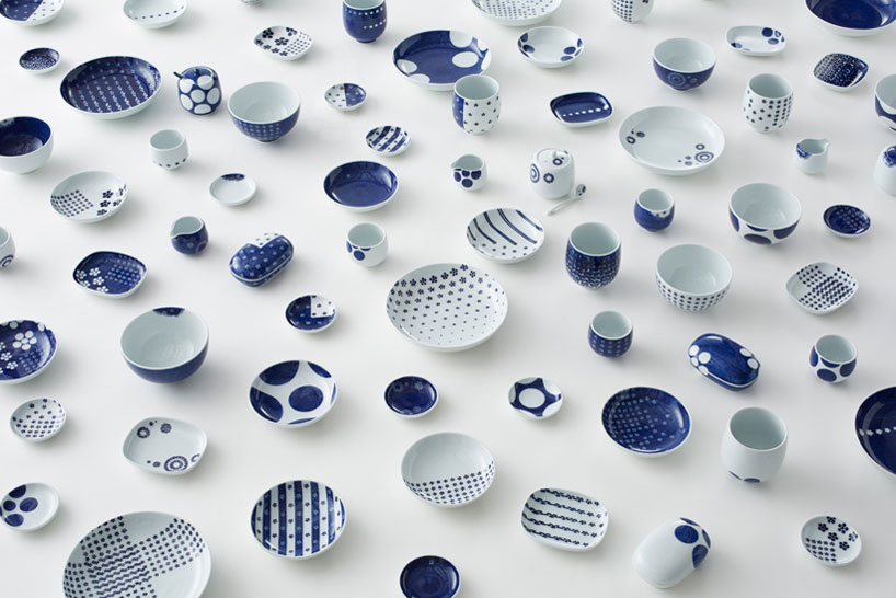 ceramic play collections by nendo for gen-emon porcelain kiln