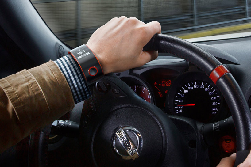 nismo smartwatch concept by nissan connects to your car