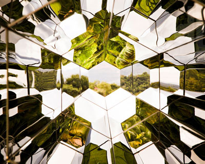 olafur eliasson's viewing machine reveals kaleidoscopic vistas