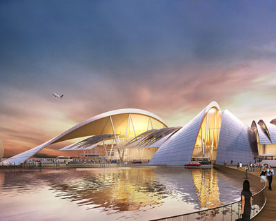 twelve architects win bid to build airport in russia