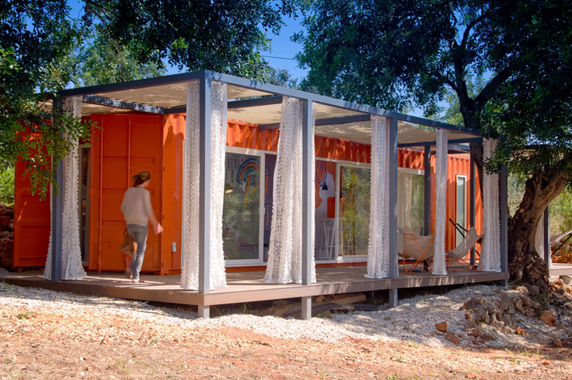 nomad living by studio arte is a shipping container retreat