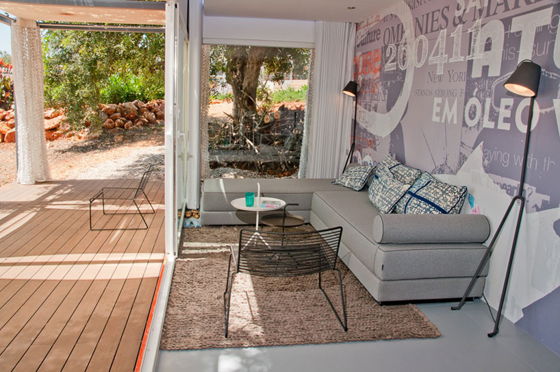 nomad living by studio arte is a shipping container retreat