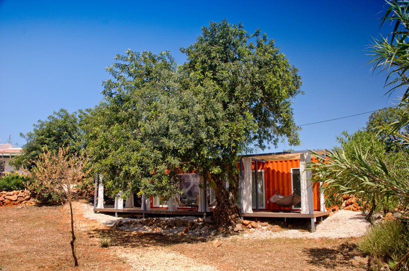 nomad living by studio arte is a shipping container retreat