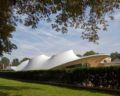 serpentine sackler gallery by zaha hadid opens