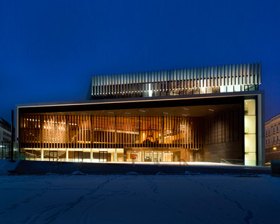 terry pawson architects' winning linz musiktheater complete