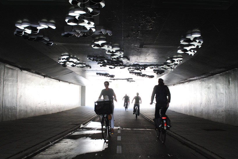 knol ontwerp's transit mantra an interactive tunnel sculpture