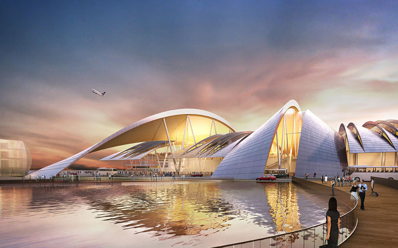 twelve architects win bid to build airport in russia
