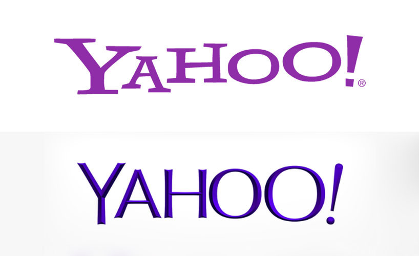 yahoo logo design