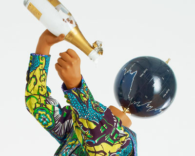 yinka shonibare MBE: champagne kids at pearl lam galleries