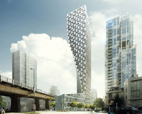 bjarke ingels gets approval for beach + howe tower in vancouver 