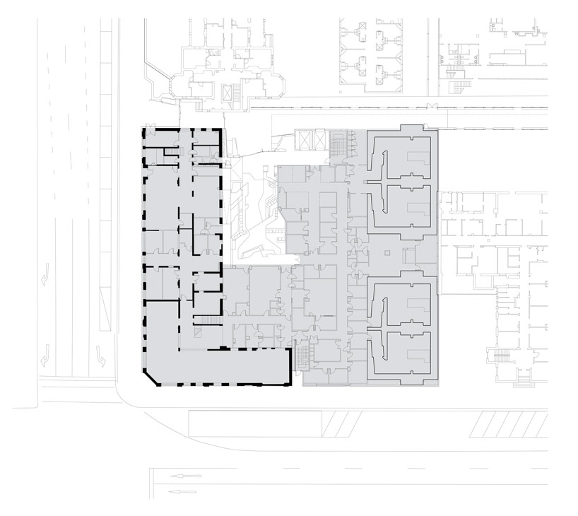 billard leece integrate ballarat cancer center with glass tower