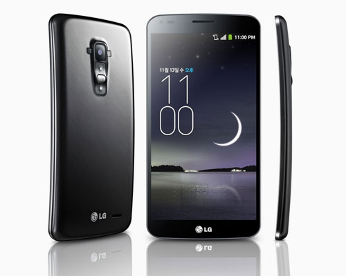 LG G flex self-healing curved smartphone