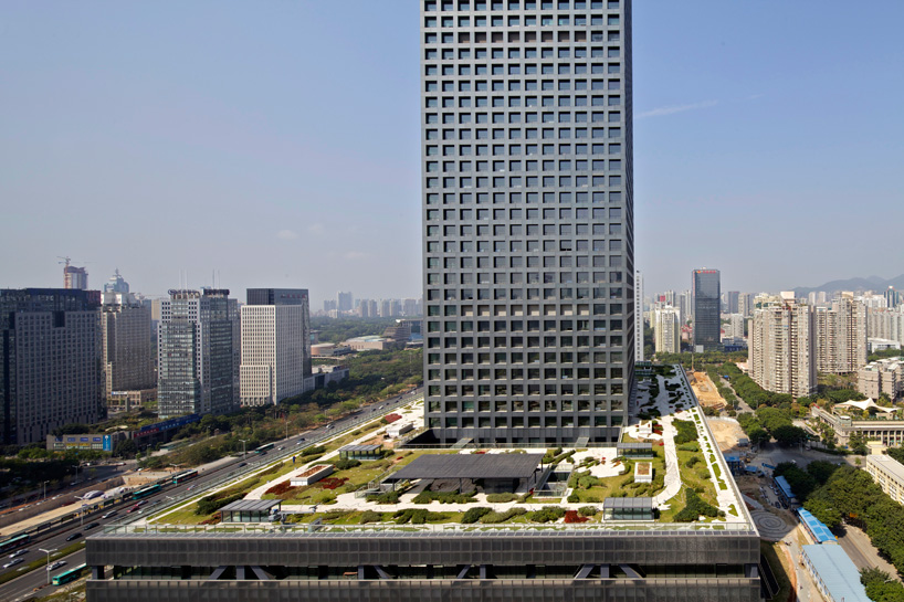 OMA: shenzhen stock exchange HQ complete